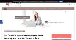 Desktop Screenshot of ajpartners.pl
