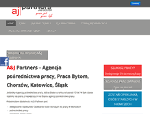 Tablet Screenshot of ajpartners.pl